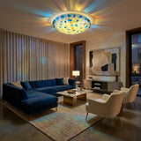 Mosaic Glass Ceiling Light view 5