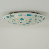 Mosaic Glass Ceiling Light view 6