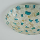Mosaic Glass Ceiling Light view 7