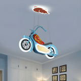 Motorbike Chandelier view 1