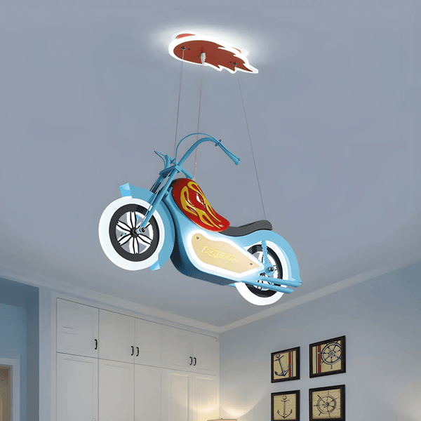 Motorbike Chandelier
