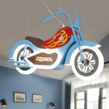 Motorbike Chandelier view 2