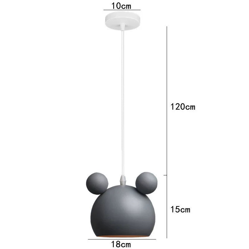 Mouse Head Pendant Light view 21