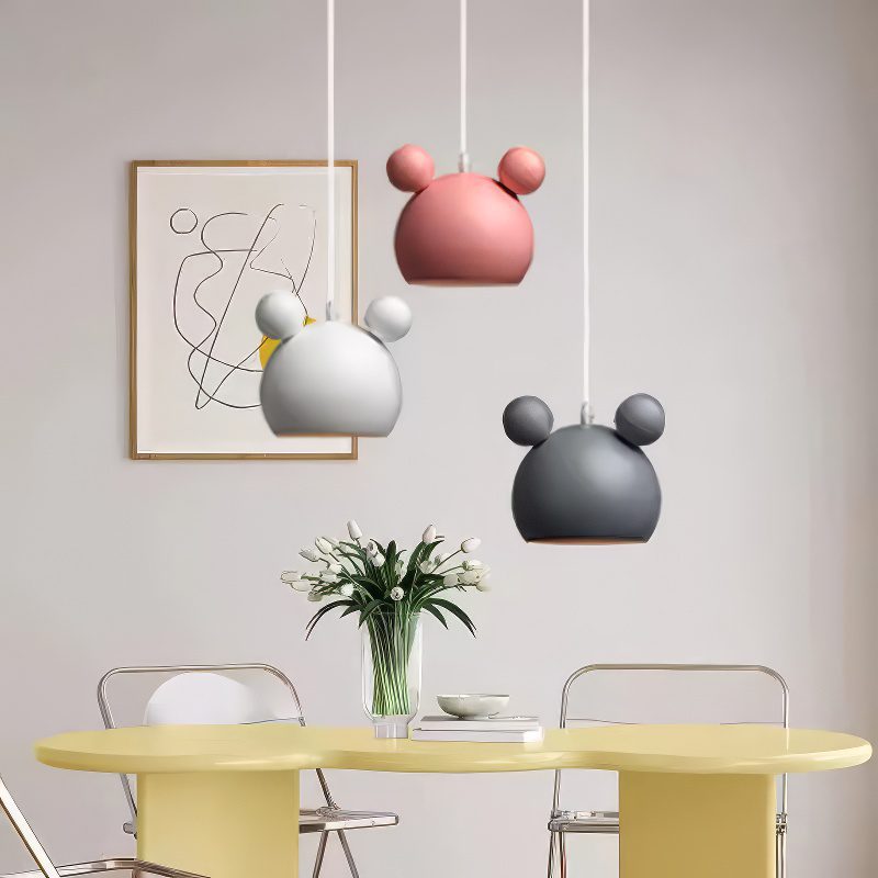 Mouse Head Pendant Light view 3