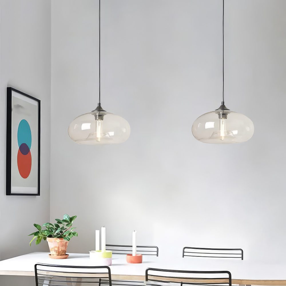 Multi Coloured Glass Pendant Lights view 10