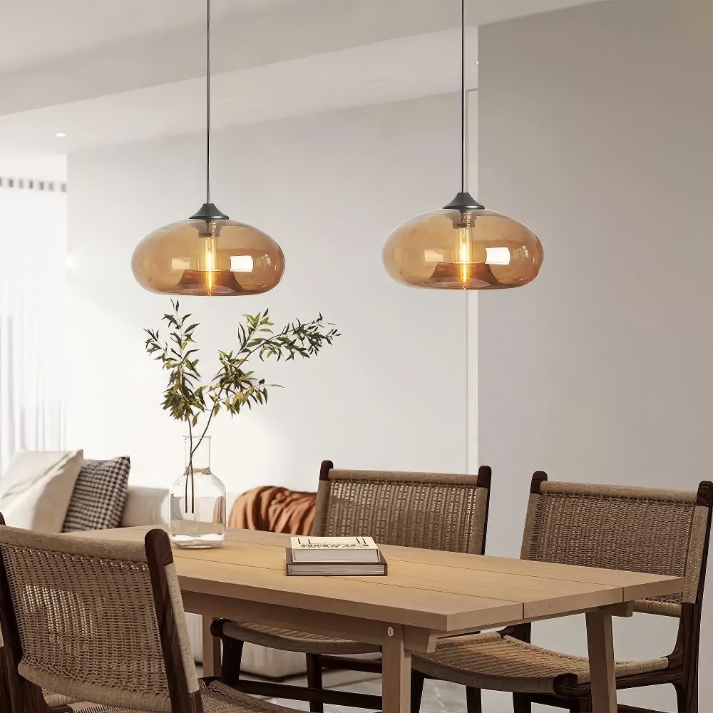 Multi Coloured Glass Pendant Lights view 14