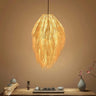 Natural Fibre Straw Pendant Light