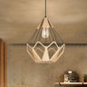 Woven Rope Pendant Light