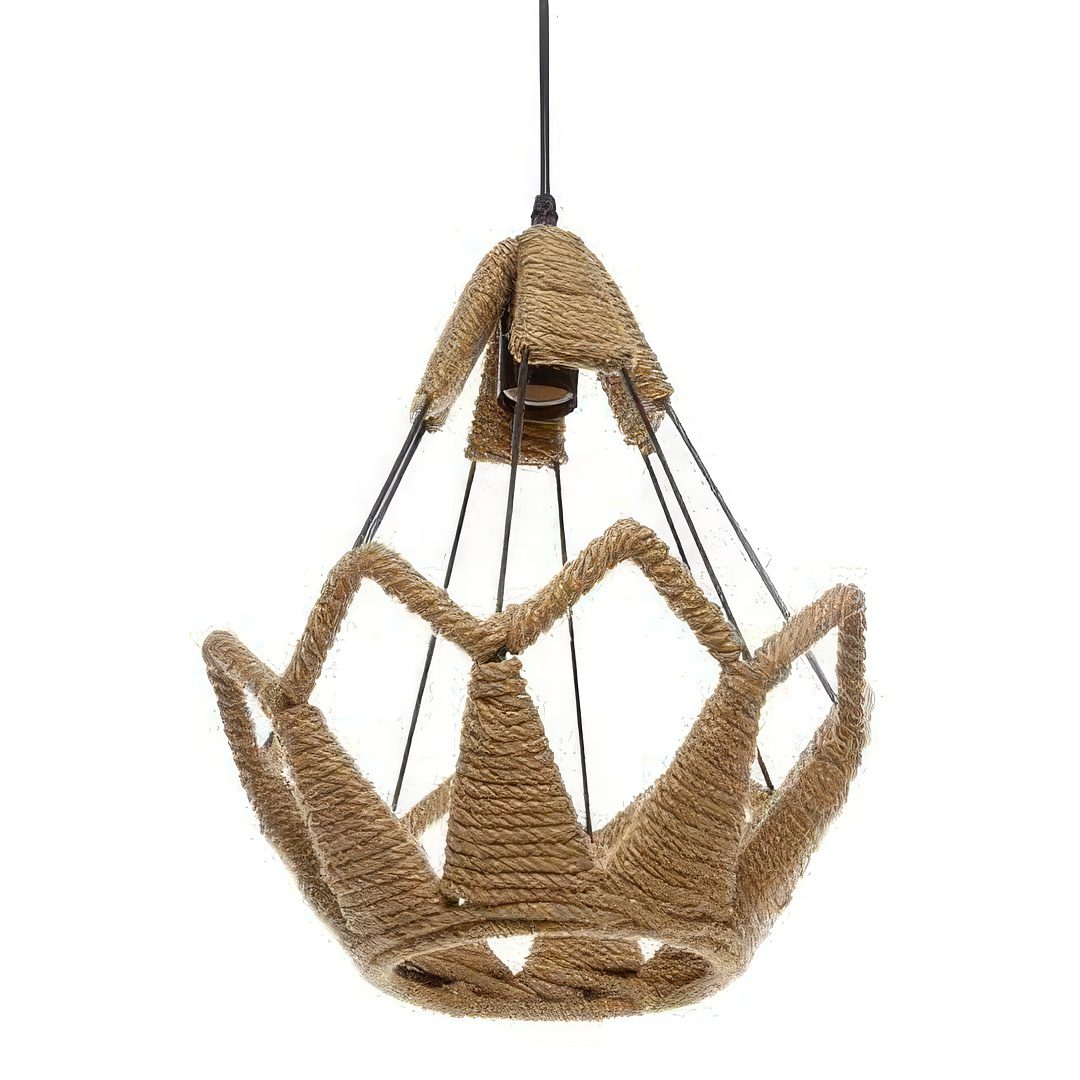 Woven Rope Pendant Light view 4