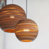 Corrugated Paper Globe Pendant view 5