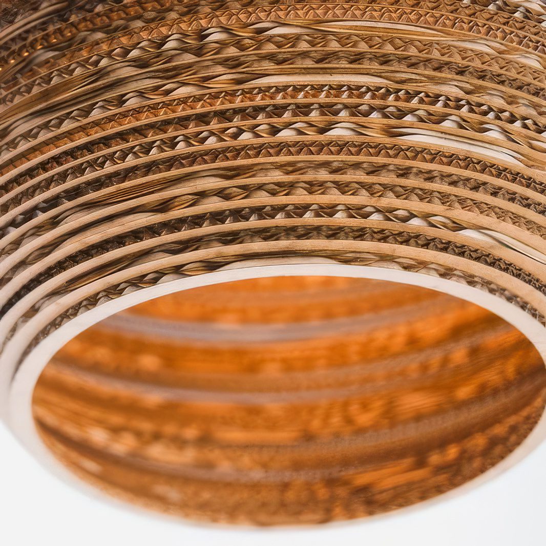 Corrugated Paper Globe Pendant view 6