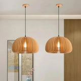Natural Wood Pendant Light view 11