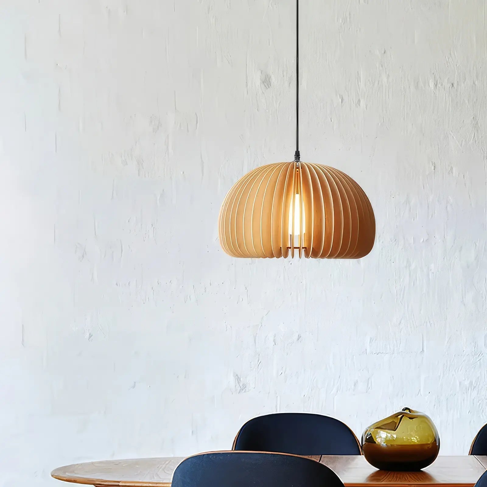 Natural Wood Pendant Light view 13
