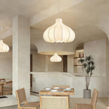 White Onion Pendant Light view 3