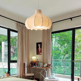White Onion Pendant Light view 5