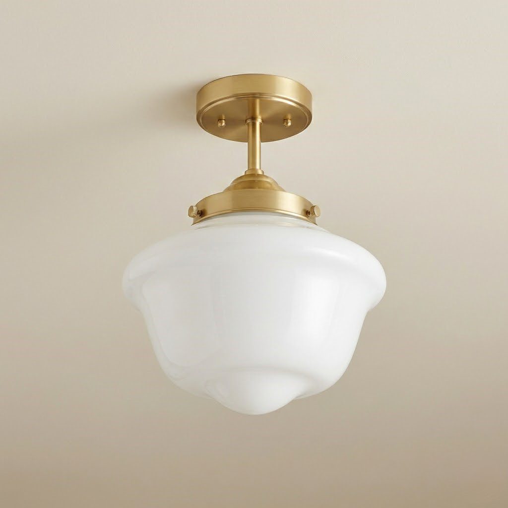 Gold Vintage Ceiling Light view 6