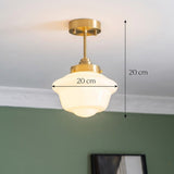 Gold Vintage Ceiling Light view 9