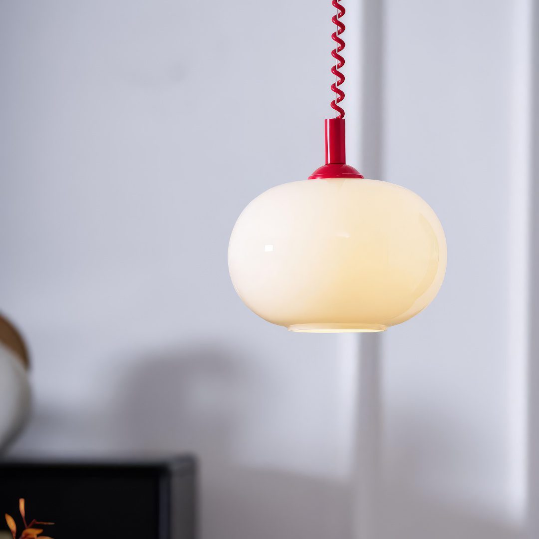 Opal Glass Pendant Light view 2