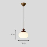 Opaline Pendant Light view 6