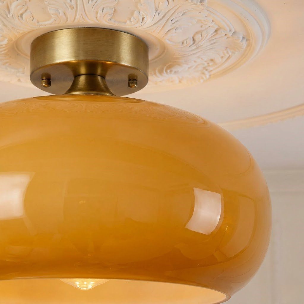 Orange Ceiling Light view 6