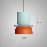 Suspension colorée design postmoderne view 11