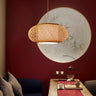 Oval Bamboo Pendant Light