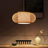 Oval Bamboo Pendant Light view 10