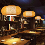 Oval Bamboo Pendant Light view 12