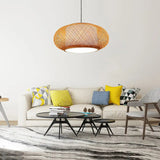 Oval Bamboo Pendant Light view 16