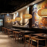 Oval Bamboo Pendant Light view 7