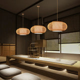 Oval Bamboo Pendant Light view 9
