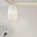 Oval Paper Pendant Light view 1