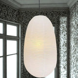 Oval Paper Pendant Light view 3