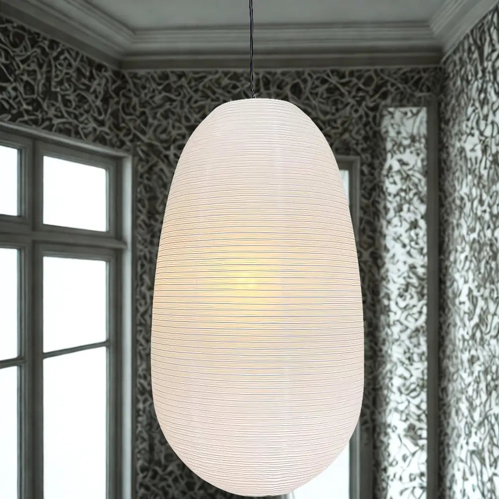 Oval Paper Pendant Light view 3