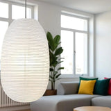 Oval Paper Pendant Light view 4