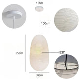 Oval Paper Pendant Light view 5