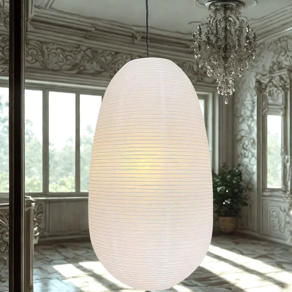 Oval Paper Pendant Light view 6