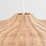 Oval Rattan Pendant Light view 4