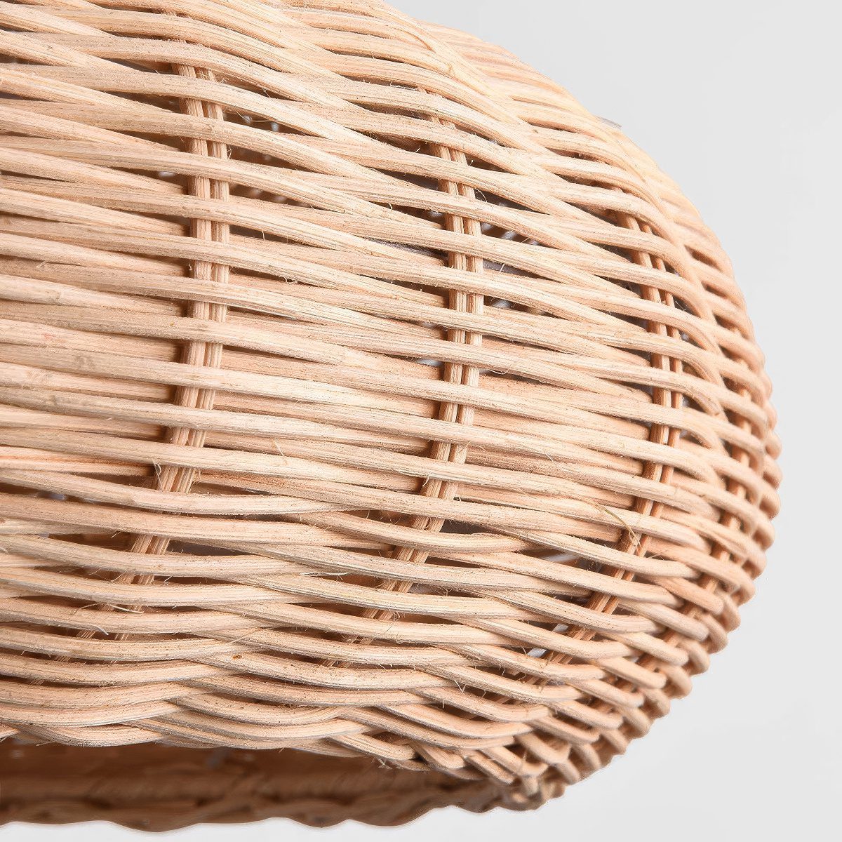 Oval Rattan Pendant Light view 5