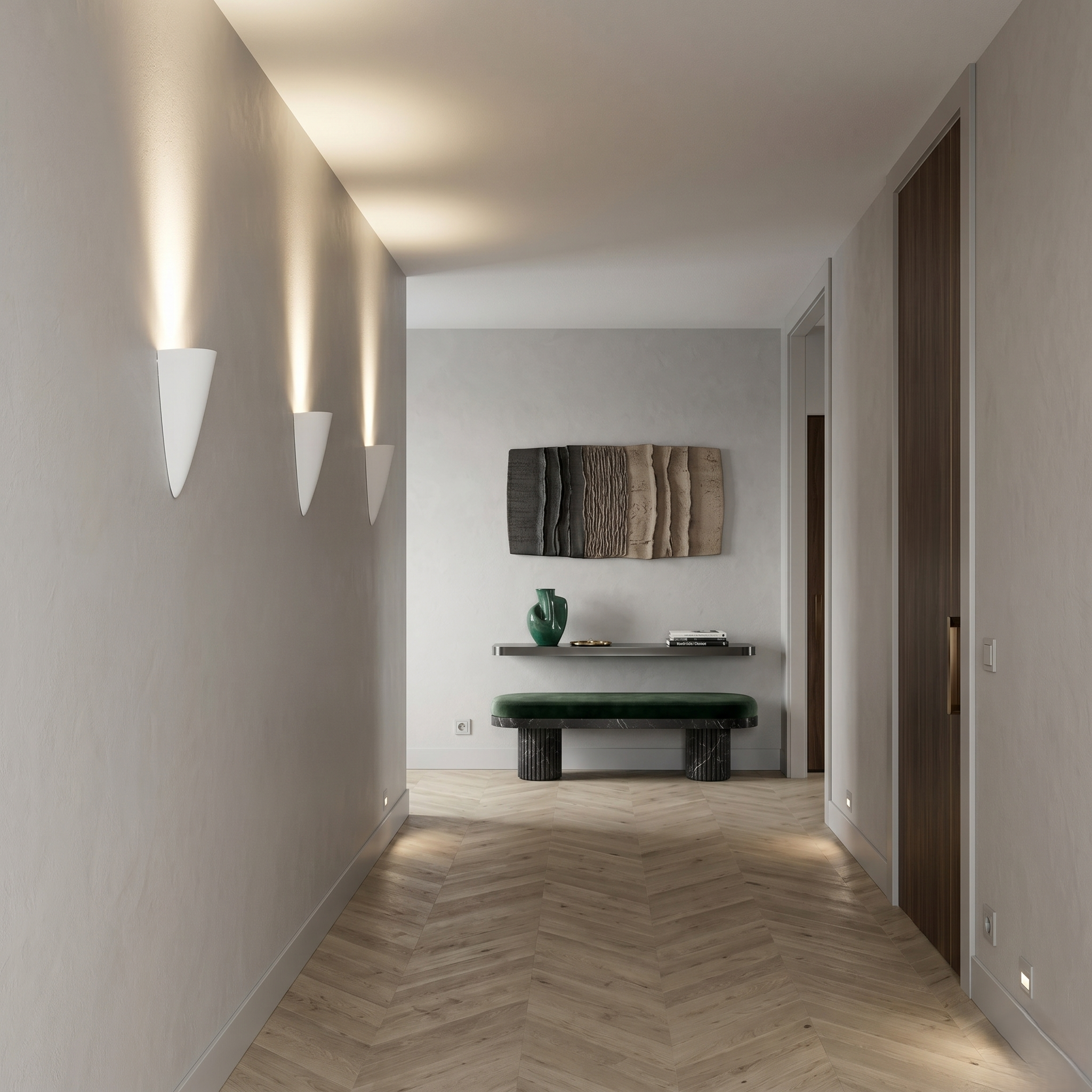 Paintable Wall Lights view 3
