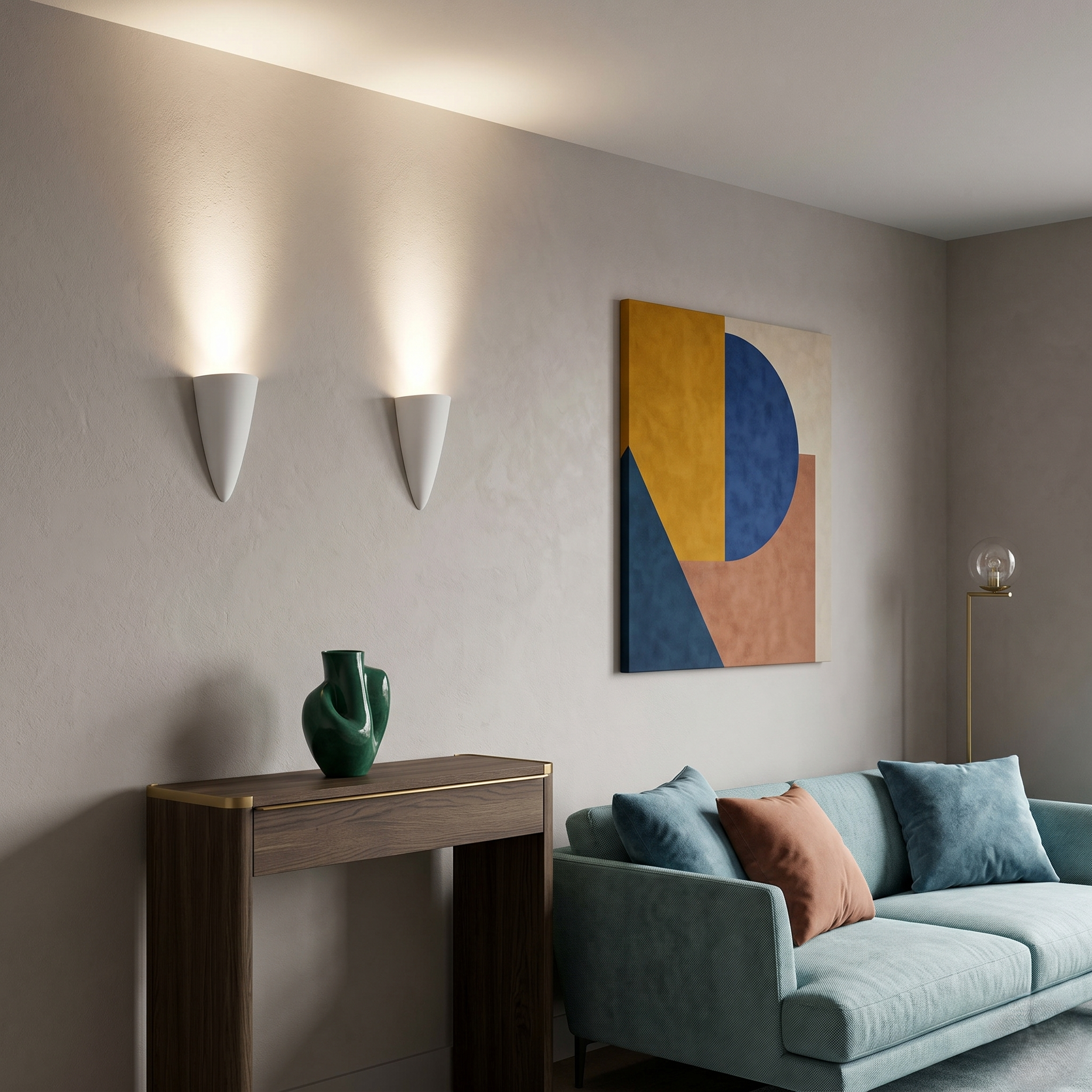 Paintable Wall Lights view 5