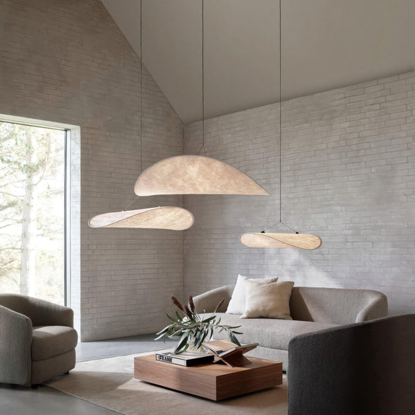 Sculptural Paper Pendant Light