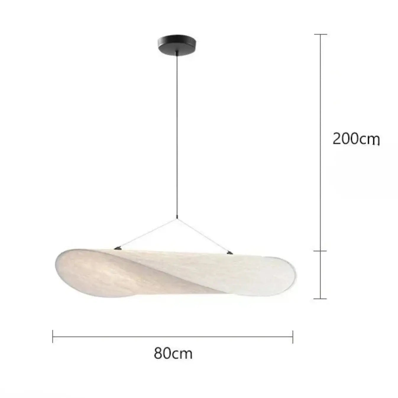 Sculptural Paper Pendant Light view 5