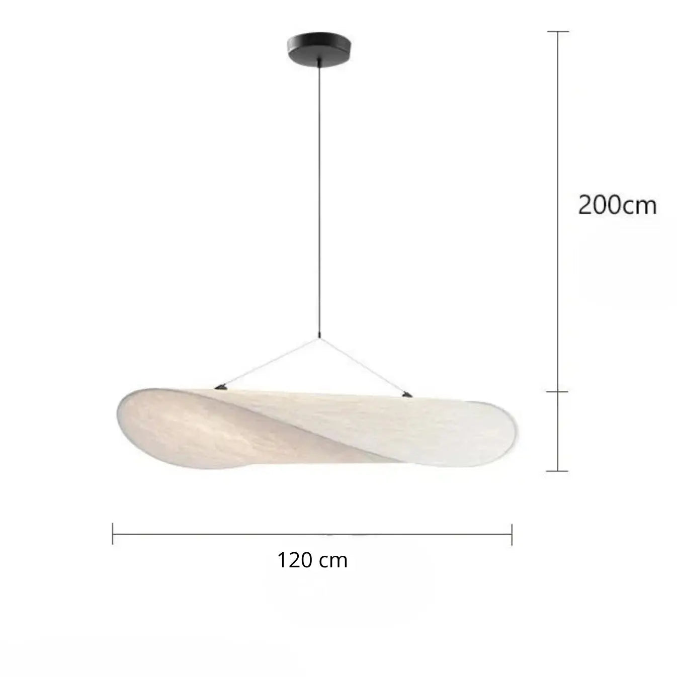 Sculptural Paper Pendant Light view 7