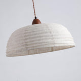 Beige Linen Pendant Light view 5