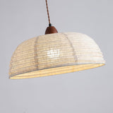 Beige Linen Pendant Light view 6