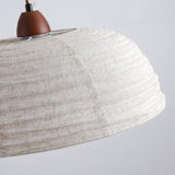Beige Linen Pendant Light view 7
