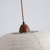 Beige Linen Pendant Light view 8