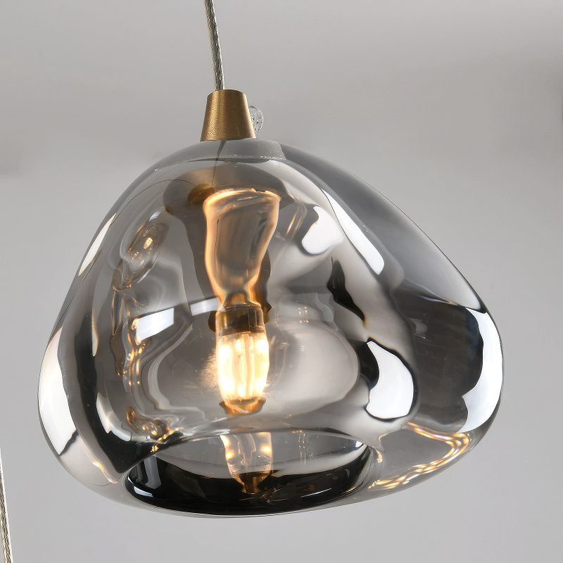 Staggered Globe Pendant Light view 2
