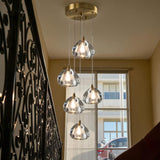 Staggered Globe Pendant Light view 3